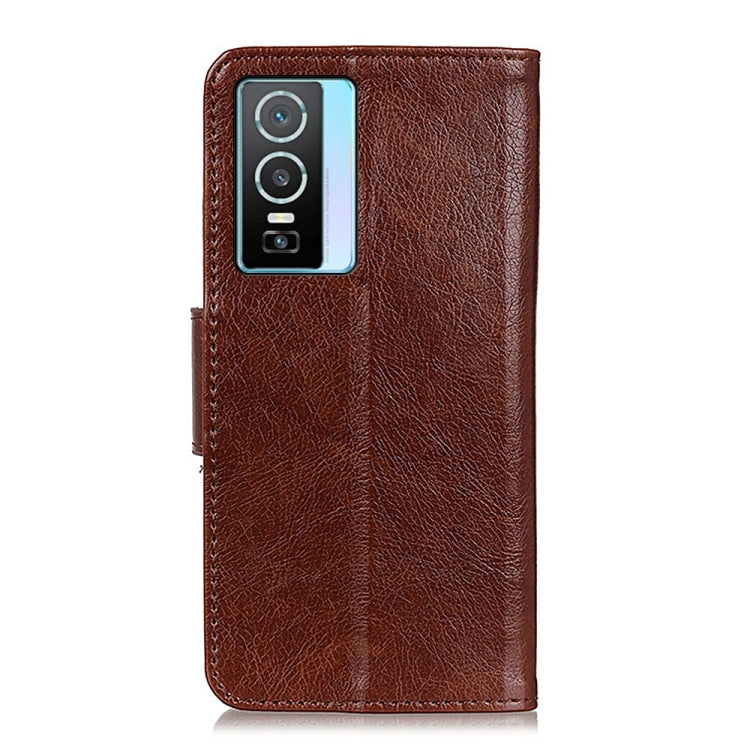 For vivo Y76s 5G / Y76 Nappa Texture Horizontal Flip Leather Phone Case