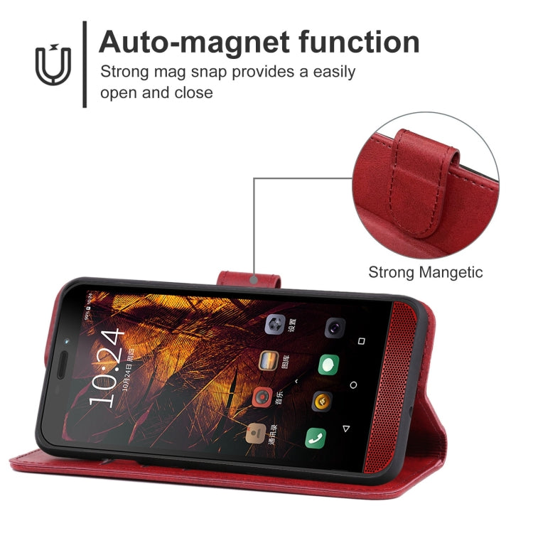 Leather Phone Case For AGM H2