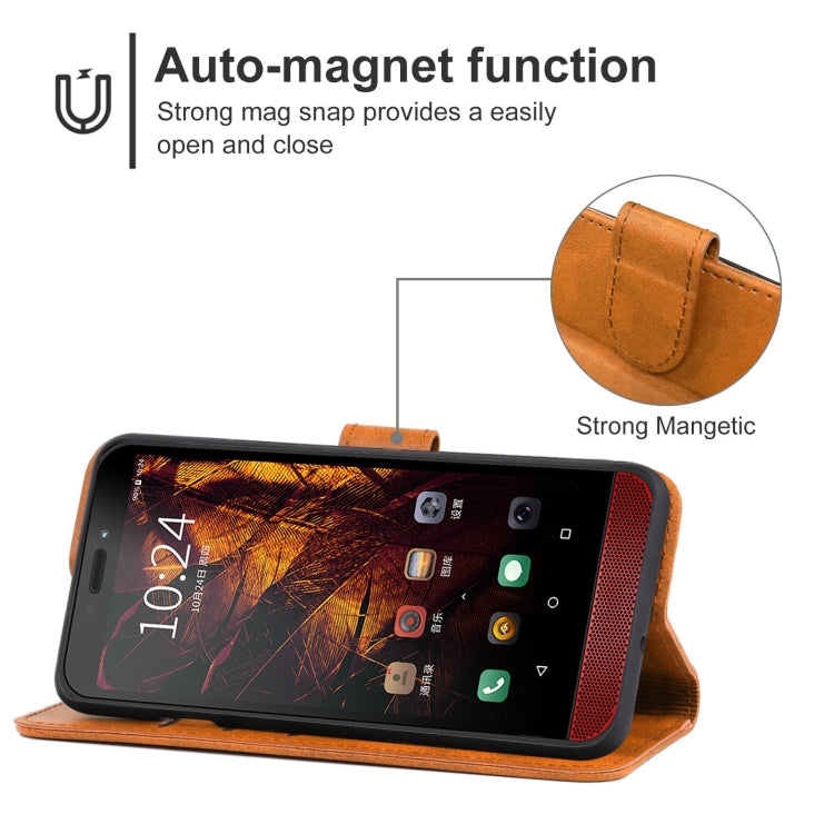 Leather Phone Case For AGM H2
