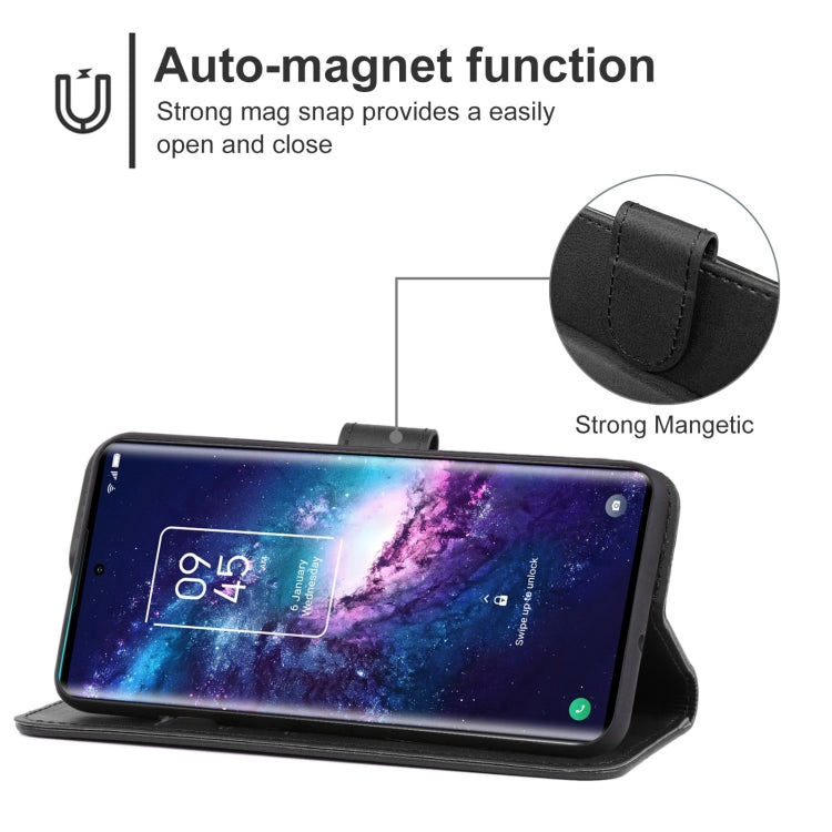 Leather Phone Case For TCL 20 A 5G