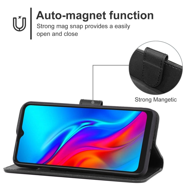 Leather Phone Case For TCL 20E