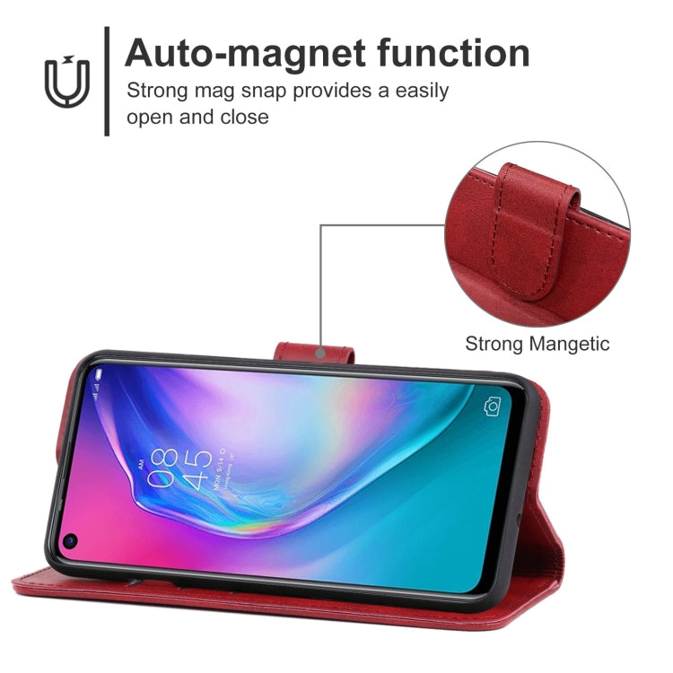 Leather Phone Case For Tecno Camon 16 S