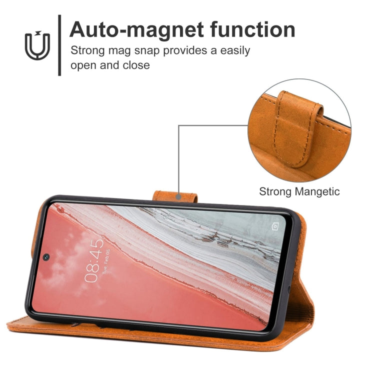 Leather Phone Case For Tecno Spark 8 Pro