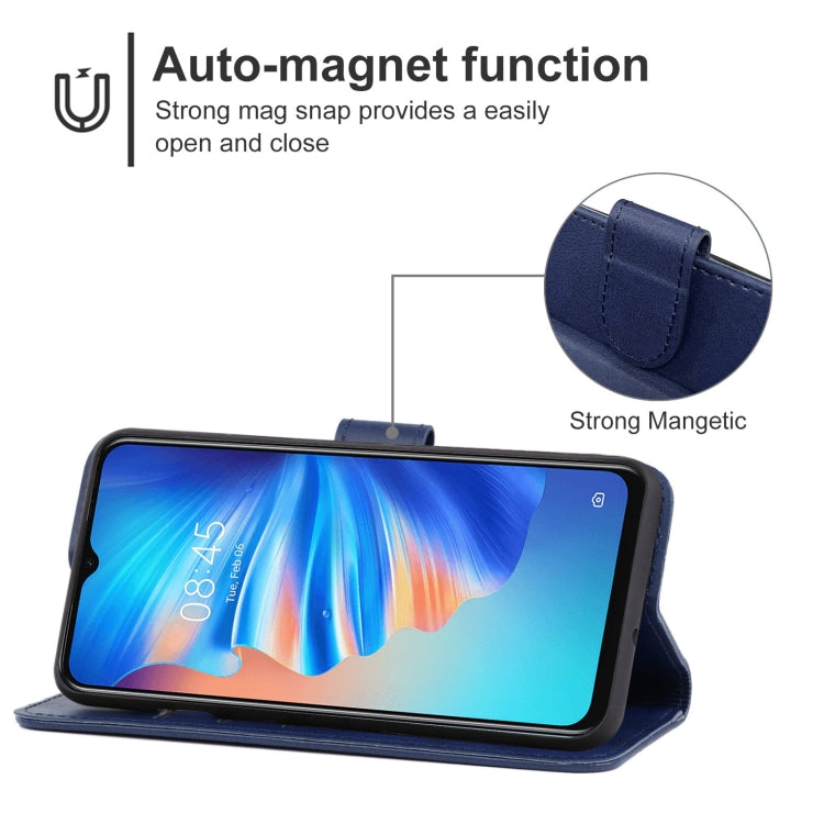Leather Phone Case For Tecno Spark 8T