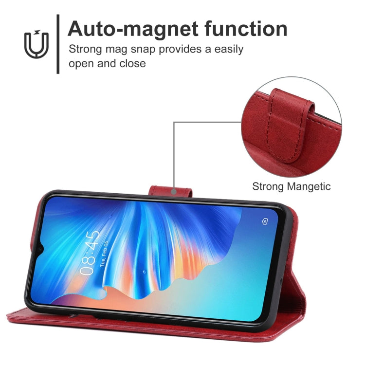 Leather Phone Case For Tecno Spark 8T