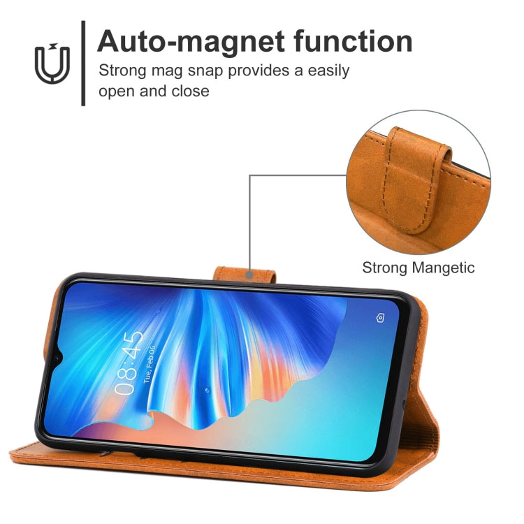 Leather Phone Case For Tecno Spark 8T
