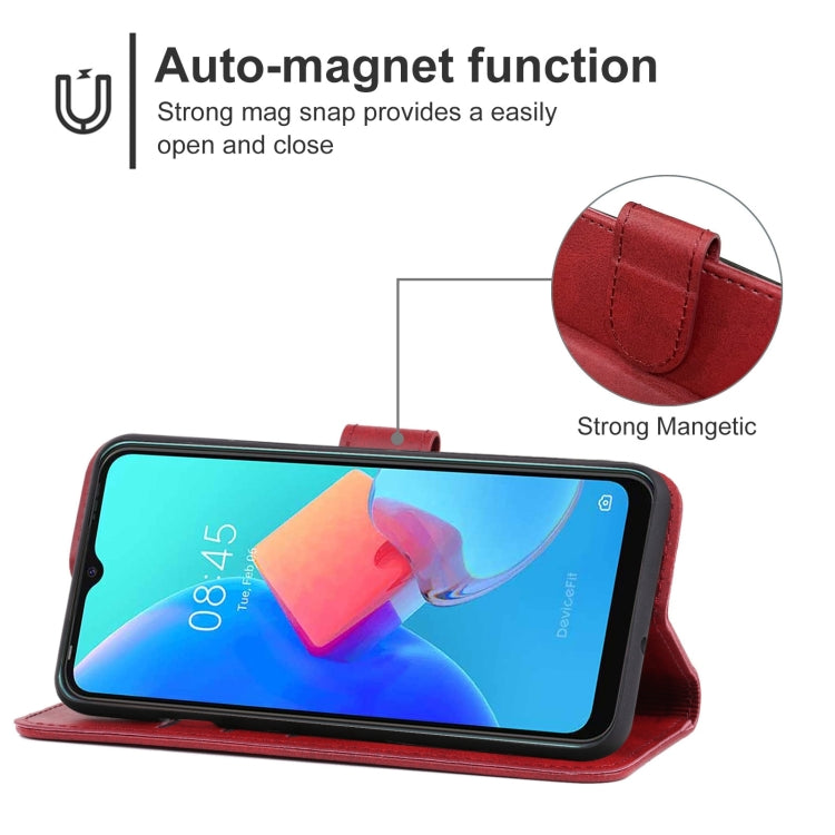 Leather Phone Case For Tecno Spark Go 2022
