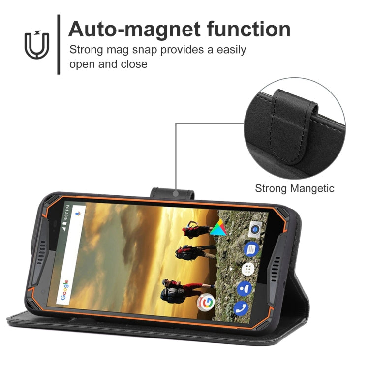 Leather Phone Case For Ulefone Armor 3W