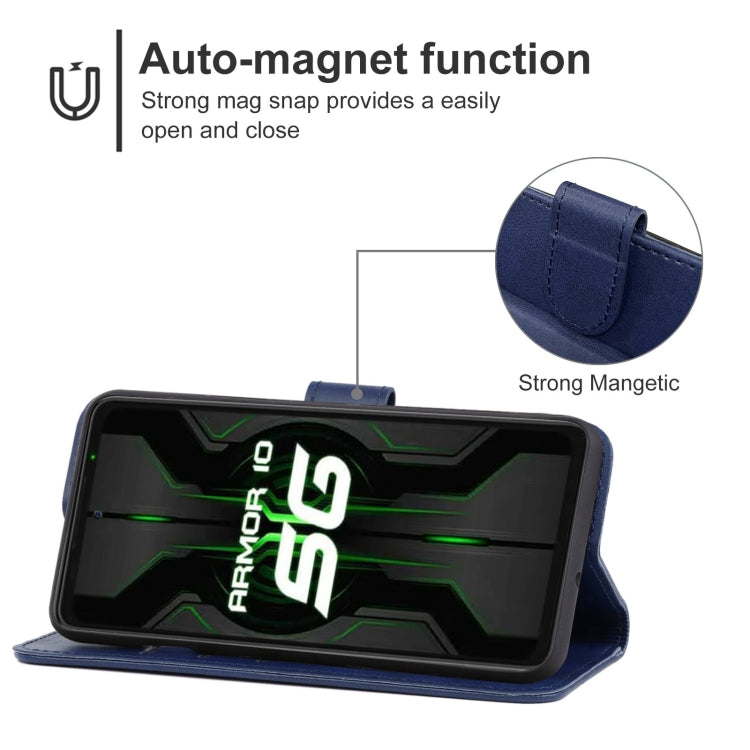 Leather Phone Case For Ulefone Armor X10