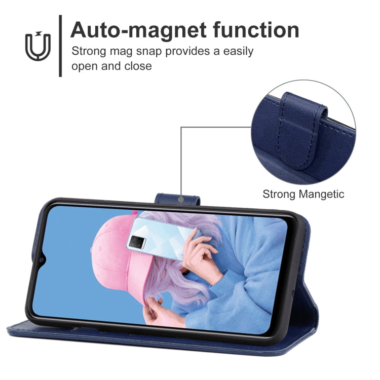 Leather Phone Case For vivo Y21T