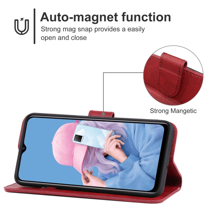 Leather Phone Case For vivo Y21T