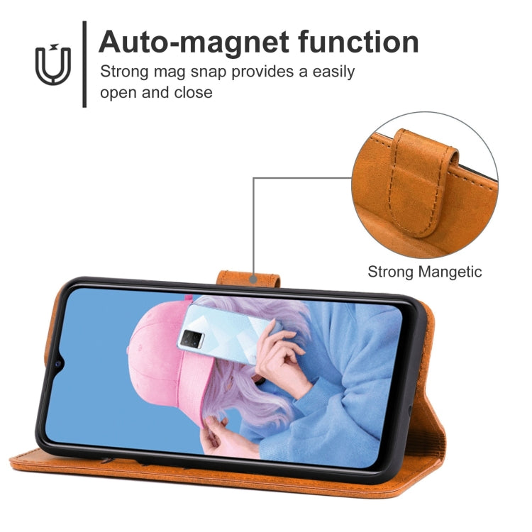 Leather Phone Case For vivo Y21T