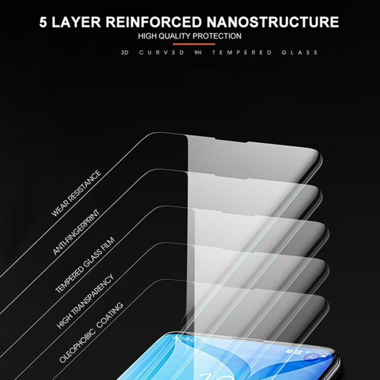 UV Liquid Curved Full Glue Tempered Glass Film For Xiaomi 12X / 12