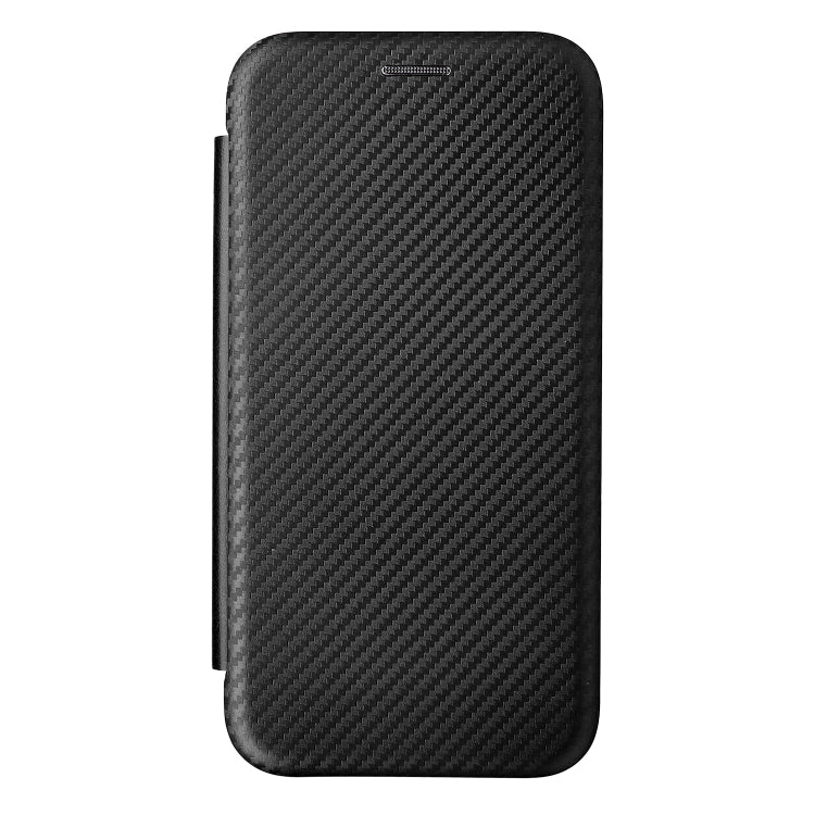 For TCL 205 Carbon Fiber Texture Horizontal Flip Leather Phone Case