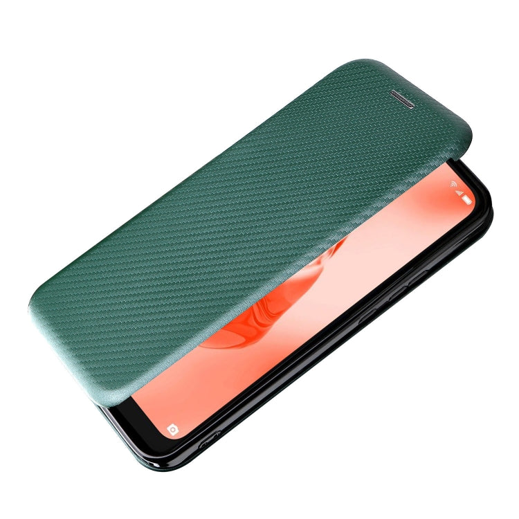 For TCL 205 Carbon Fiber Texture Horizontal Flip Leather Phone Case