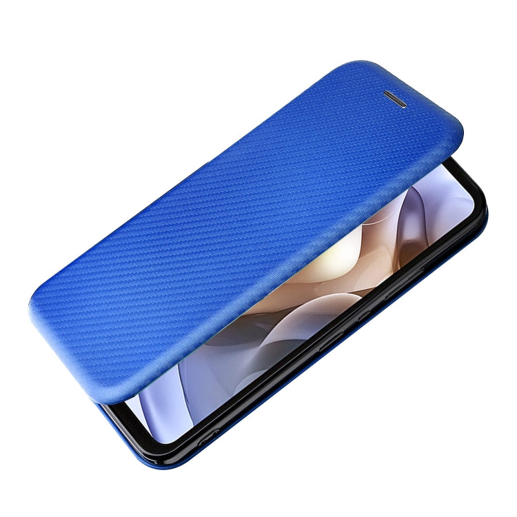 For Motorola Moto G200 5G / Edge S30 Carbon Fiber Texture Horizontal Flip Leather Phone Case