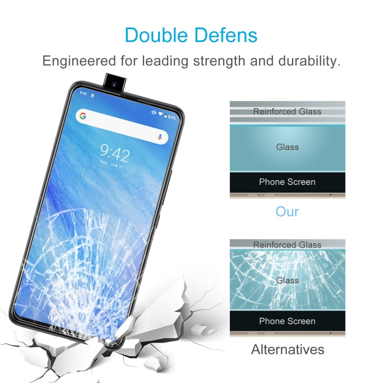 10 PCS 0.26mm 9H 2.5D Tempered Glass Film For UMIDIGI S5 Pro