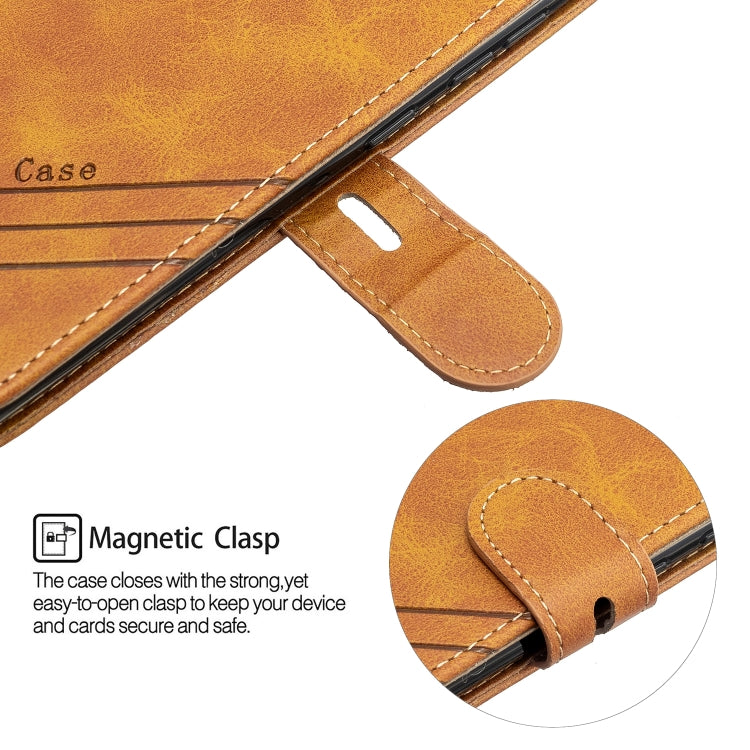 For Galaxy A51 Stitching Style 2-Color Cow Texture Horizontal Flip PU Leather Case with Holder & Card Slot & Lanyard