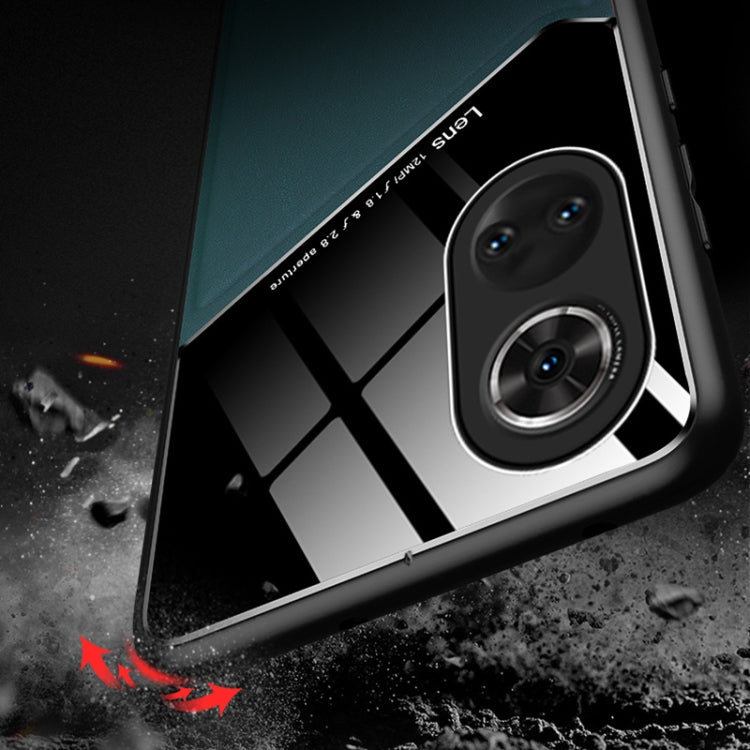For Honor Play 30 Plus All-inclusive Leather + Organic Glass Phone Case
