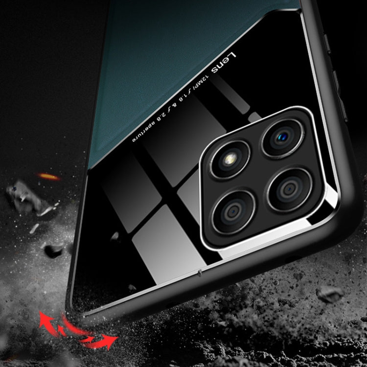 For Honor X30i All-inclusive Leather + Organic Glass Phone Case