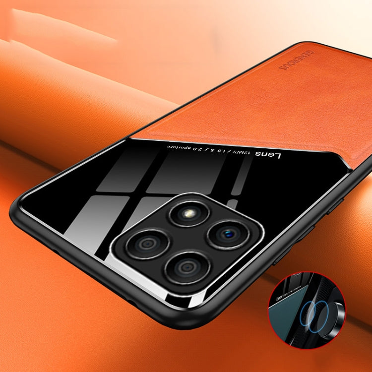 For Honor X30i All-inclusive Leather + Organic Glass Phone Case