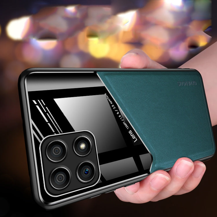 For Honor X30i All-inclusive Leather + Organic Glass Phone Case