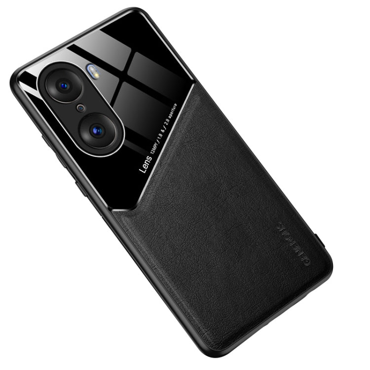 For Honor 60 All-inclusive Leather + Organic Glass Phone Case