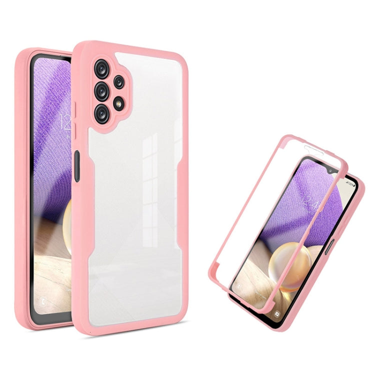 For Samsung Galaxy A32 5G Acrylic + TPU 360 Degrees Full Coverage Shockproof Phone Case