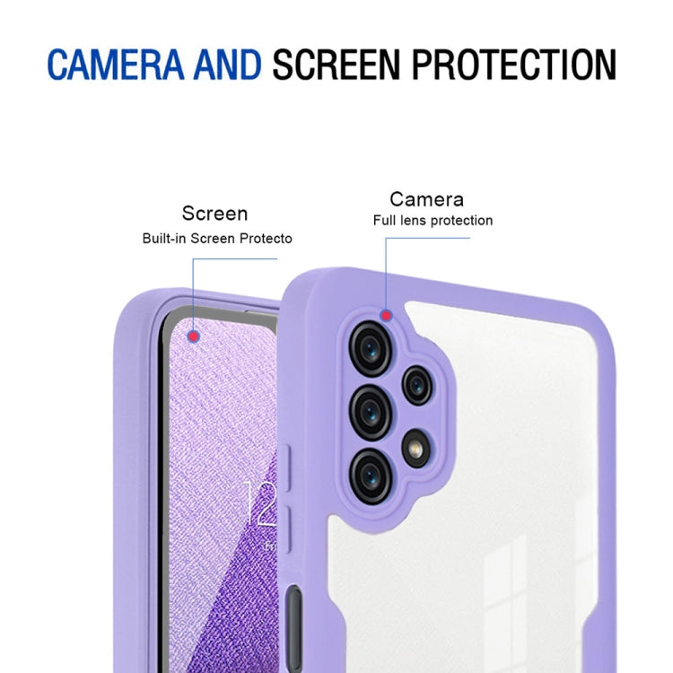 For Samsung Galaxy A32 5G Acrylic + TPU 360 Degrees Full Coverage Shockproof Phone Case