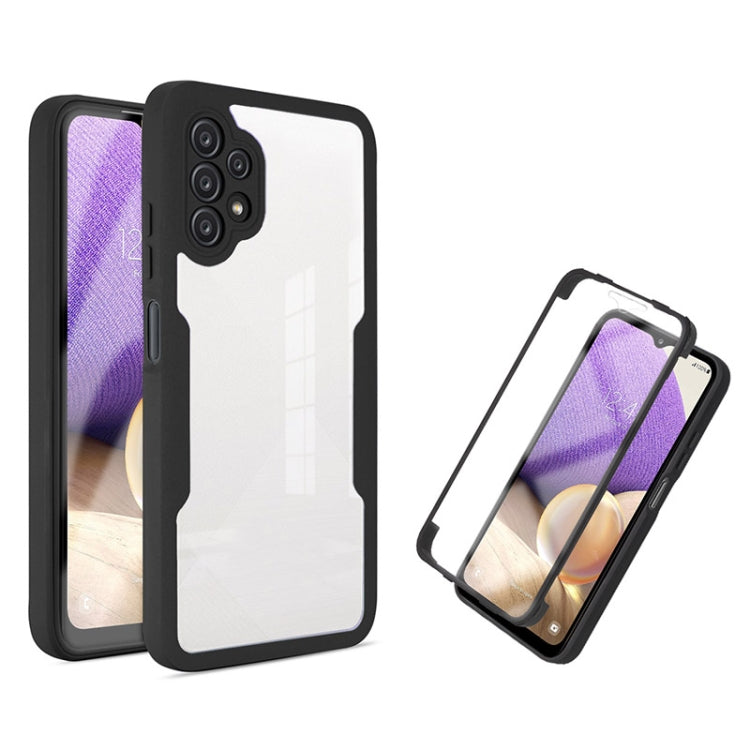 For Samsung Galaxy A32 5G Acrylic + TPU 360 Degrees Full Coverage Shockproof Phone Case