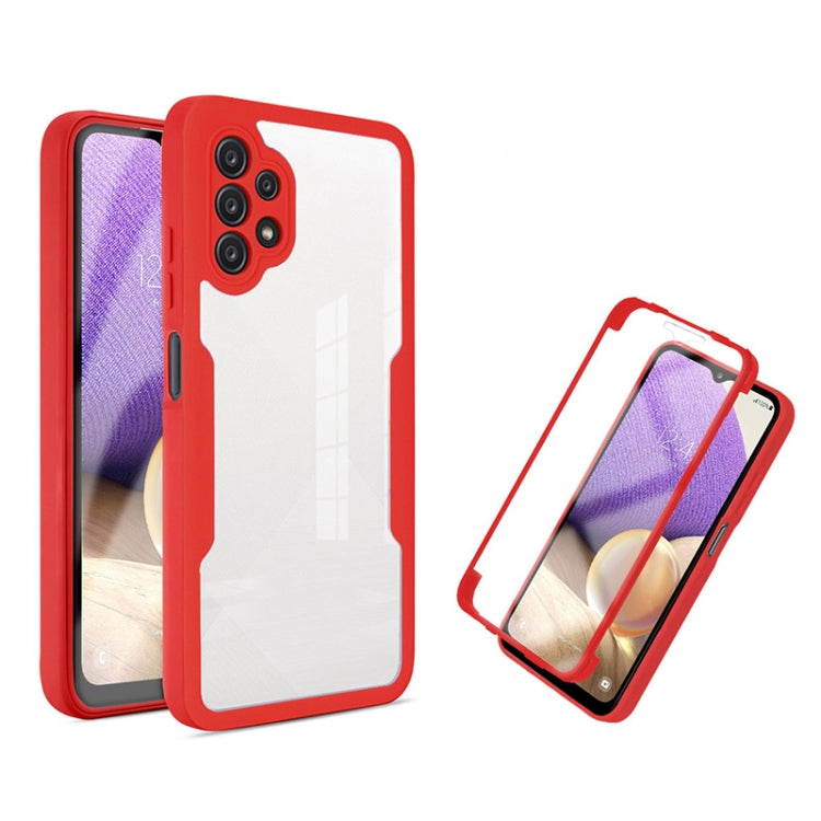 For Samsung Galaxy A32 5G Acrylic + TPU 360 Degrees Full Coverage Shockproof Phone Case