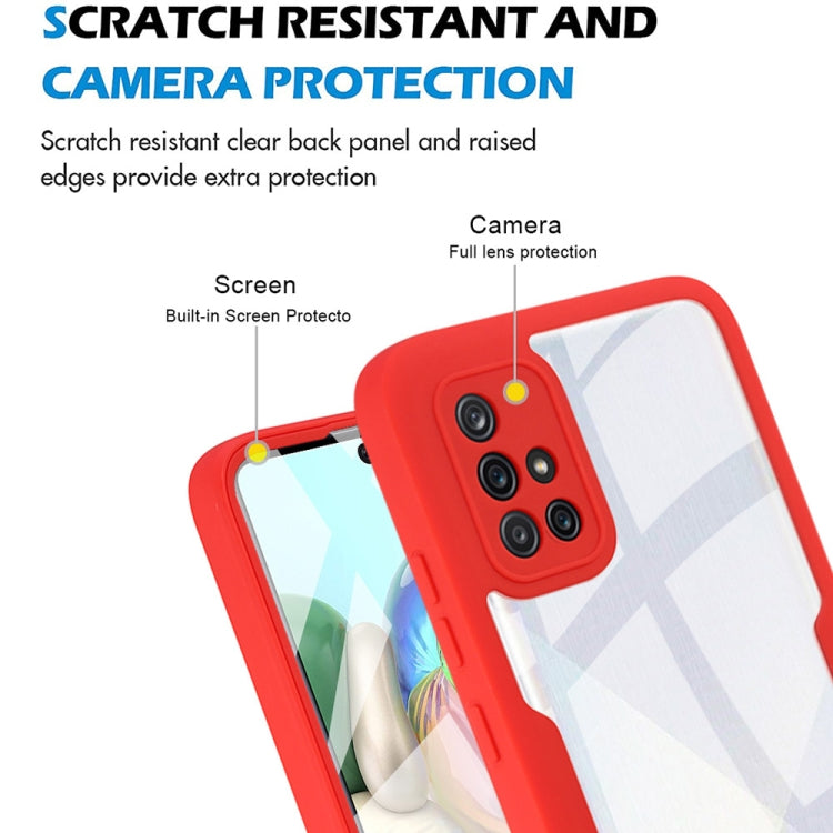 For Samsung Galaxy A71 4G Acrylic + TPU 360 Degrees Full Coverage Shockproof Phone Case