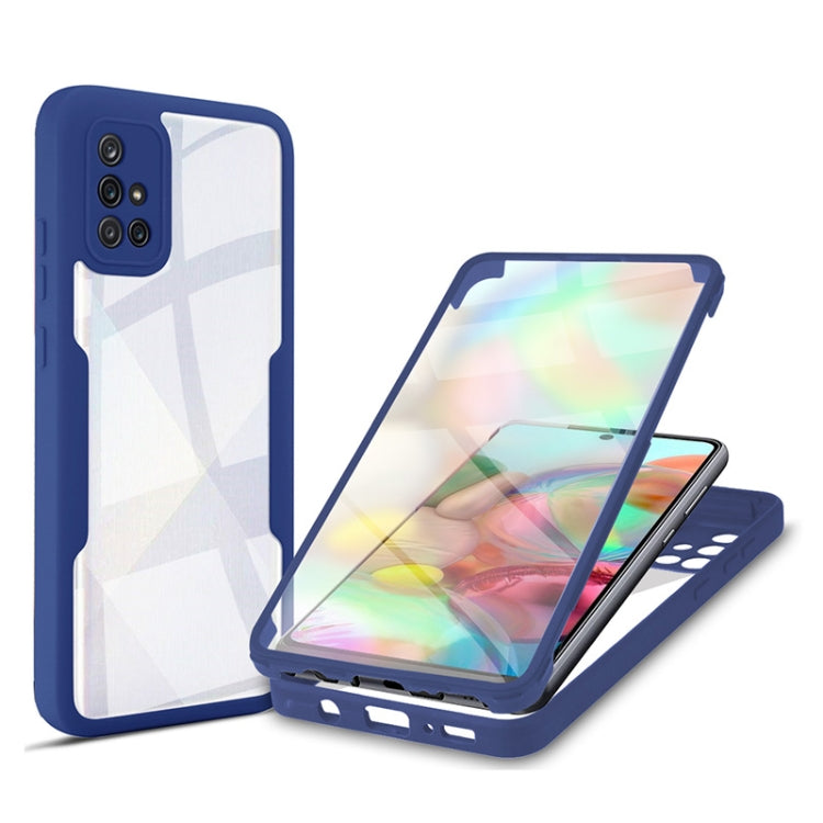 For Samsung Galaxy A71 4G Acrylic + TPU 360 Degrees Full Coverage Shockproof Phone Case