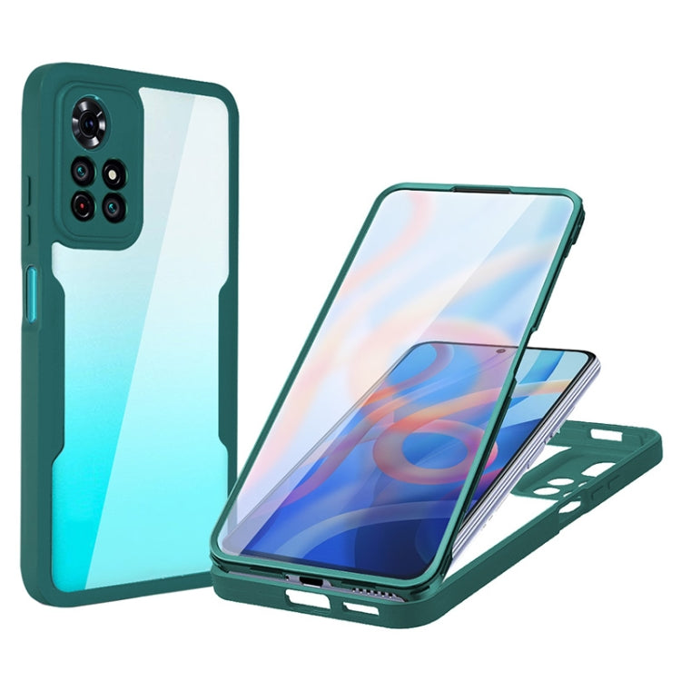 For Xiaomi Redmi Note 11 5G China Acrylic + TPU 360 Degrees Full Coverage Shockproof Phone Case