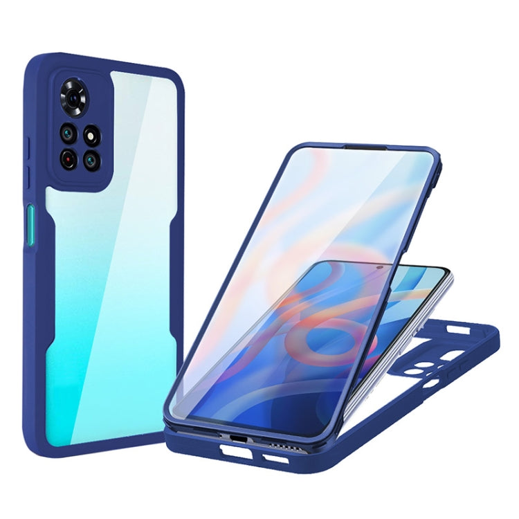 For Xiaomi Redmi Note 11 5G China Acrylic + TPU 360 Degrees Full Coverage Shockproof Phone Case