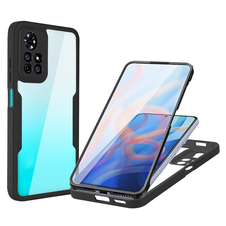 For Xiaomi Redmi Note 11 5G China Acrylic + TPU 360 Degrees Full Coverage Shockproof Phone Case