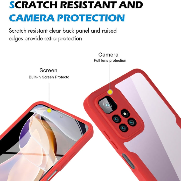 For Xiaomi Redmi Note 11 Pro Acrylic + TPU 360 Degrees Full Coverage Shockproof Phone Case