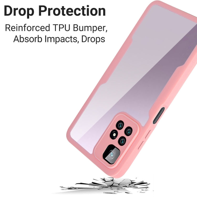 For Xiaomi Redmi Note 11 Pro Acrylic + TPU 360 Degrees Full Coverage Shockproof Phone Case