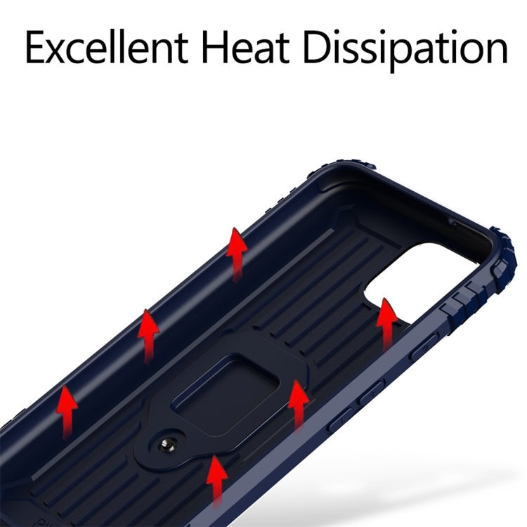 For Google Pixel 4 Carbon Fiber Protective Case with 360 Degree Rotating Ring Holder