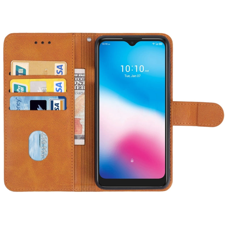 Leather Phone Case For Alcatel 3L 2020