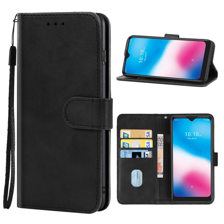 Leather Phone Case For Alcatel 3L 2020