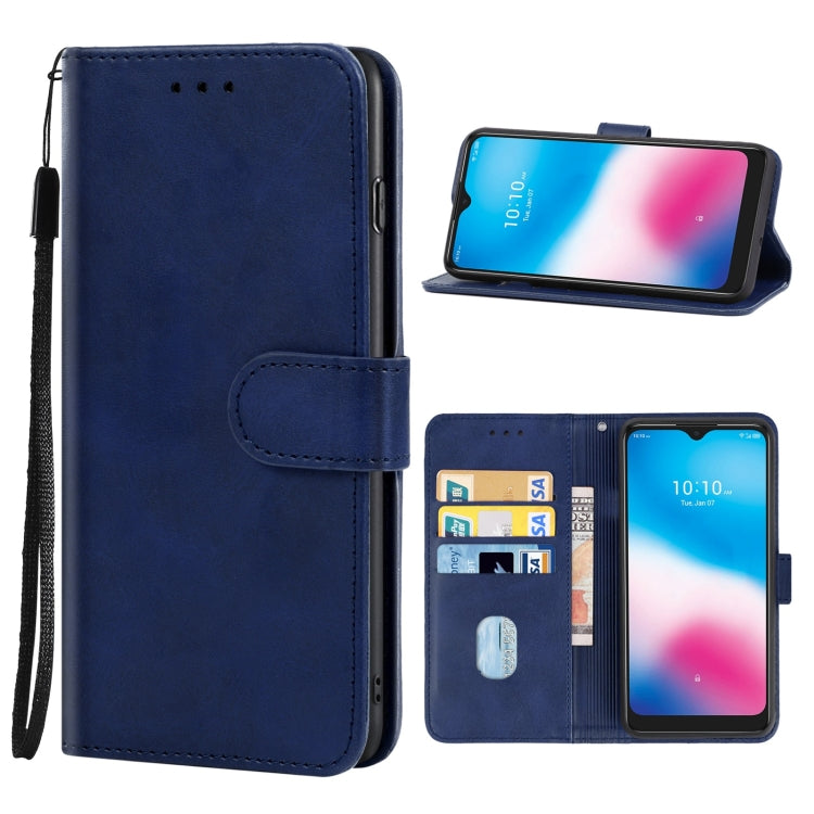 Leather Phone Case For Alcatel 3L 2020