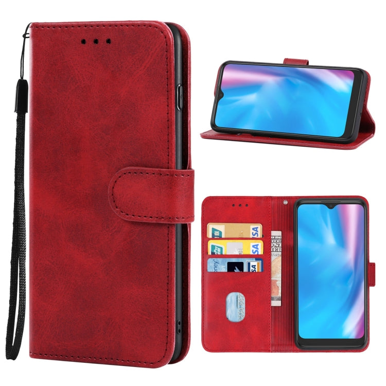 For Alcatel 3X Plus Leather Phone Case