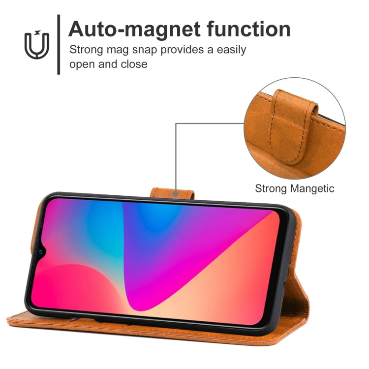 For BLU C7 Leather Phone Case