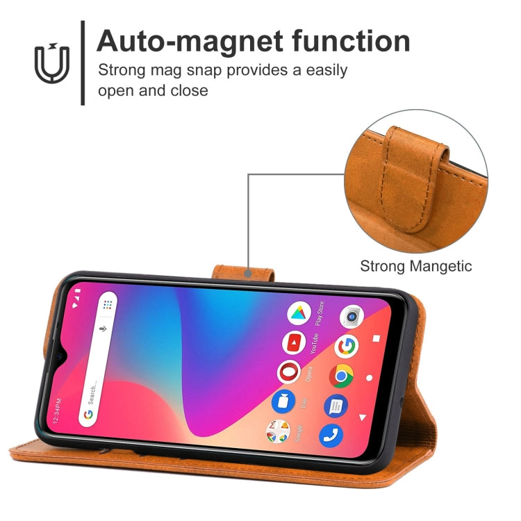 For BLU G50 Plus Leather Phone Case
