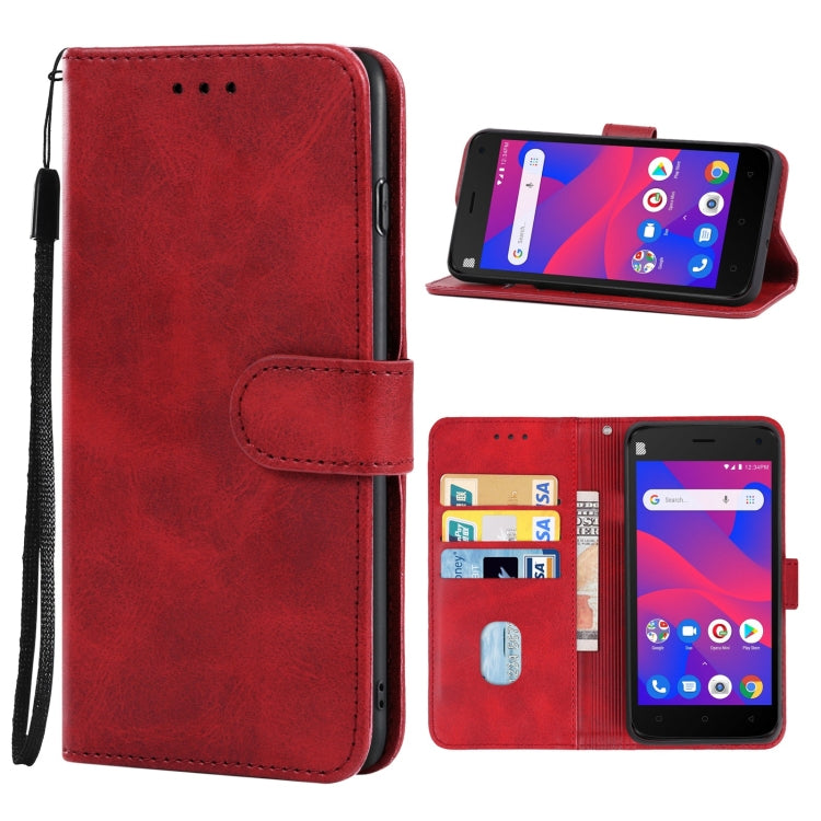 For BLU C5 2019 Leather Phone Case
