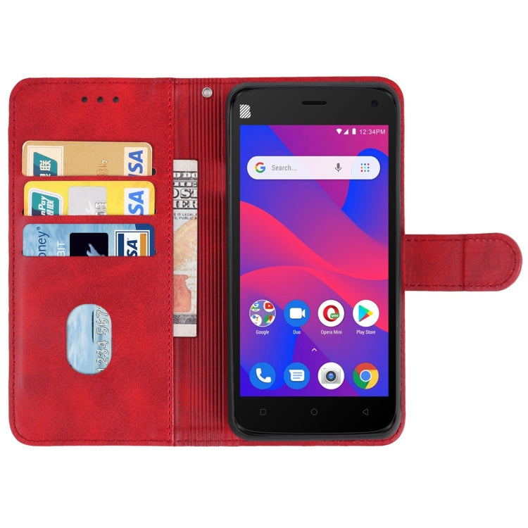 For BLU C5 2019 Leather Phone Case