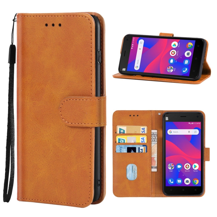 For BLU C5 2019 Leather Phone Case