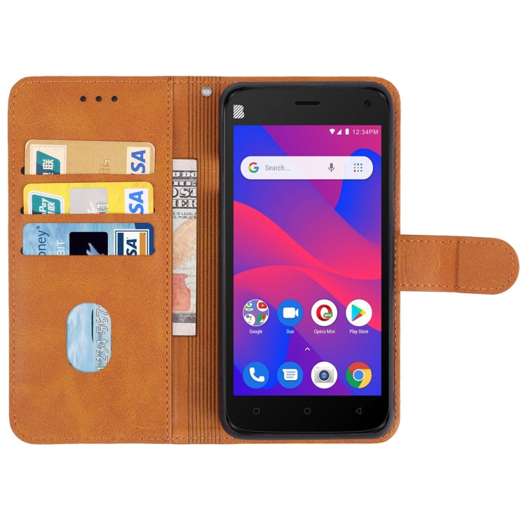 For BLU C5 2019 Leather Phone Case