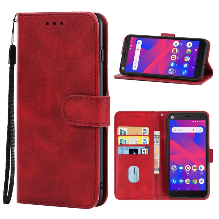 For BLU C5 Plus Leather Phone Case